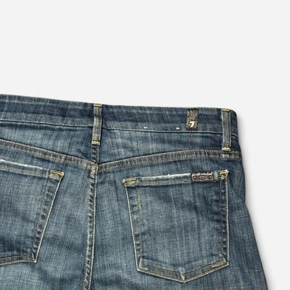 7 For All Mankind High Waist Skinny Jeans Size 29 - Picture 7 of 8